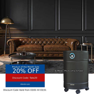 Product of the Month AirMedic Pro 6 Ultra S Smoke Air Purifier