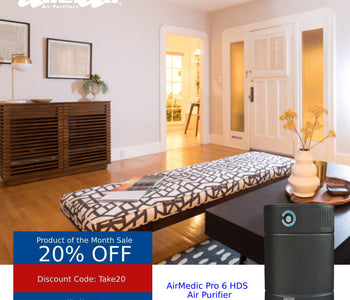 Product of the Month: AirMedic Pro 6 HDS Smoke Air Purifier